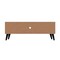 Manhattan Comfort Doyers 53.15 TV Stand, White and Nut Brown 174AMC188 - alternate 7
